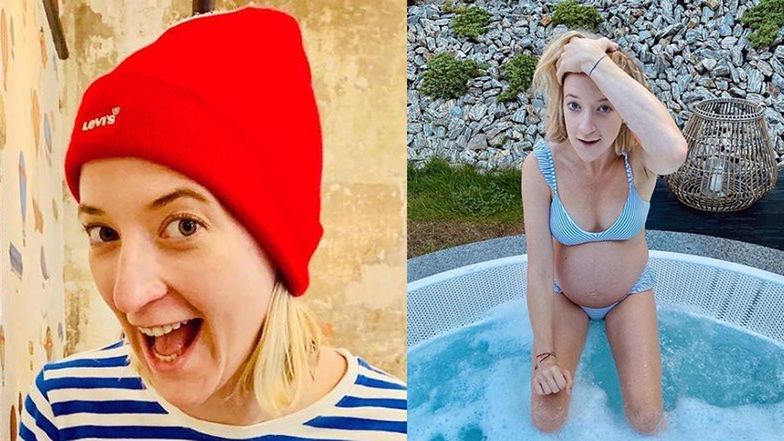 Lara Gessler chwali się płaskim brzuchem