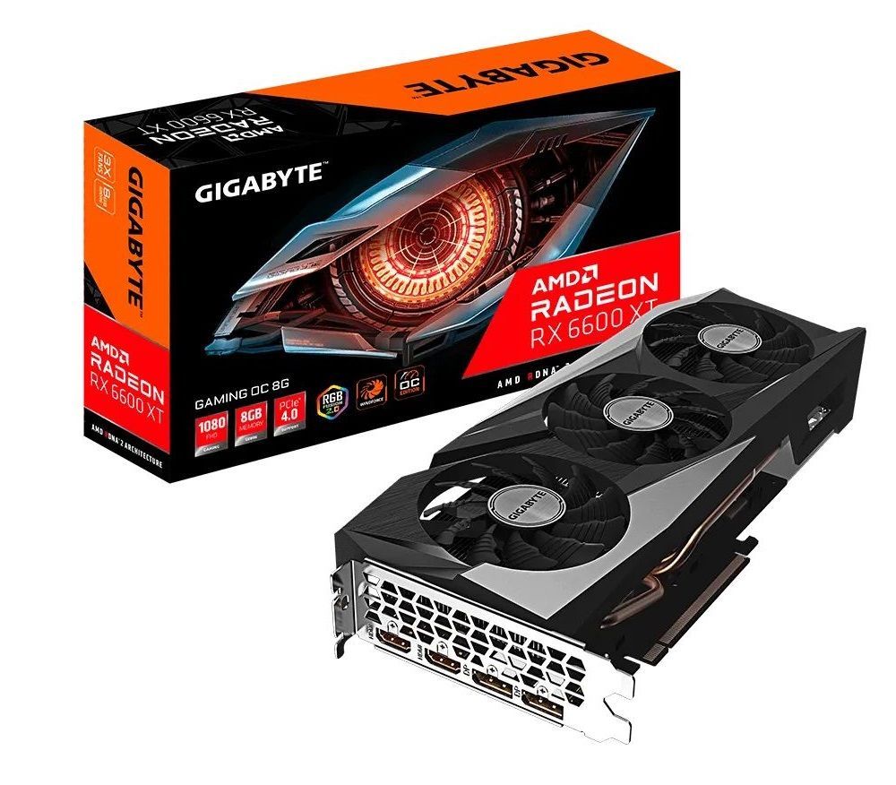 Gigabyte Radeon RX 6600 XT Gaming OC 8G
