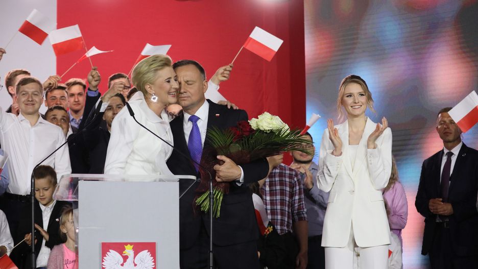 Wyniki wyborów prezydenckich 2020. Agata Kornhauser-Duda zabrała głos