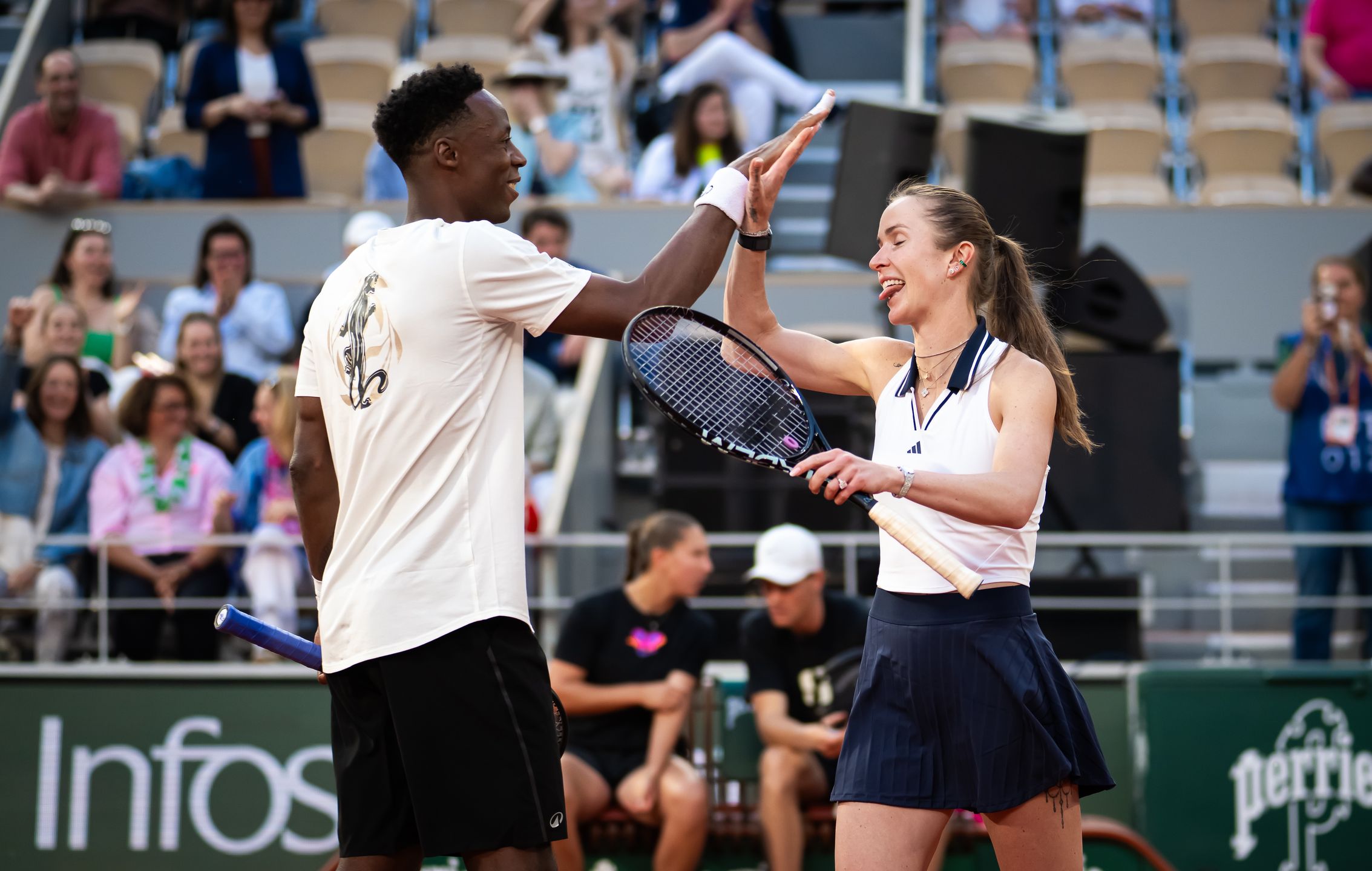 Elina Svitolina i Gael Monfils