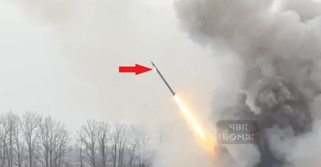 Bardzo rzadki widok. Ukraińcy odpalają pociski Wilcha-M