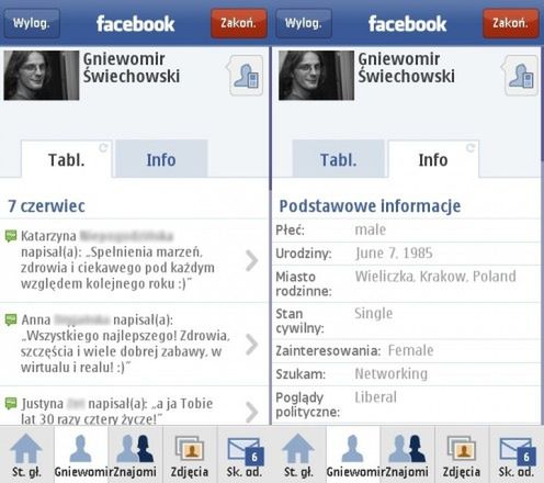 Nokia N97: Facebook w naprawdę mobilnej wersji 2