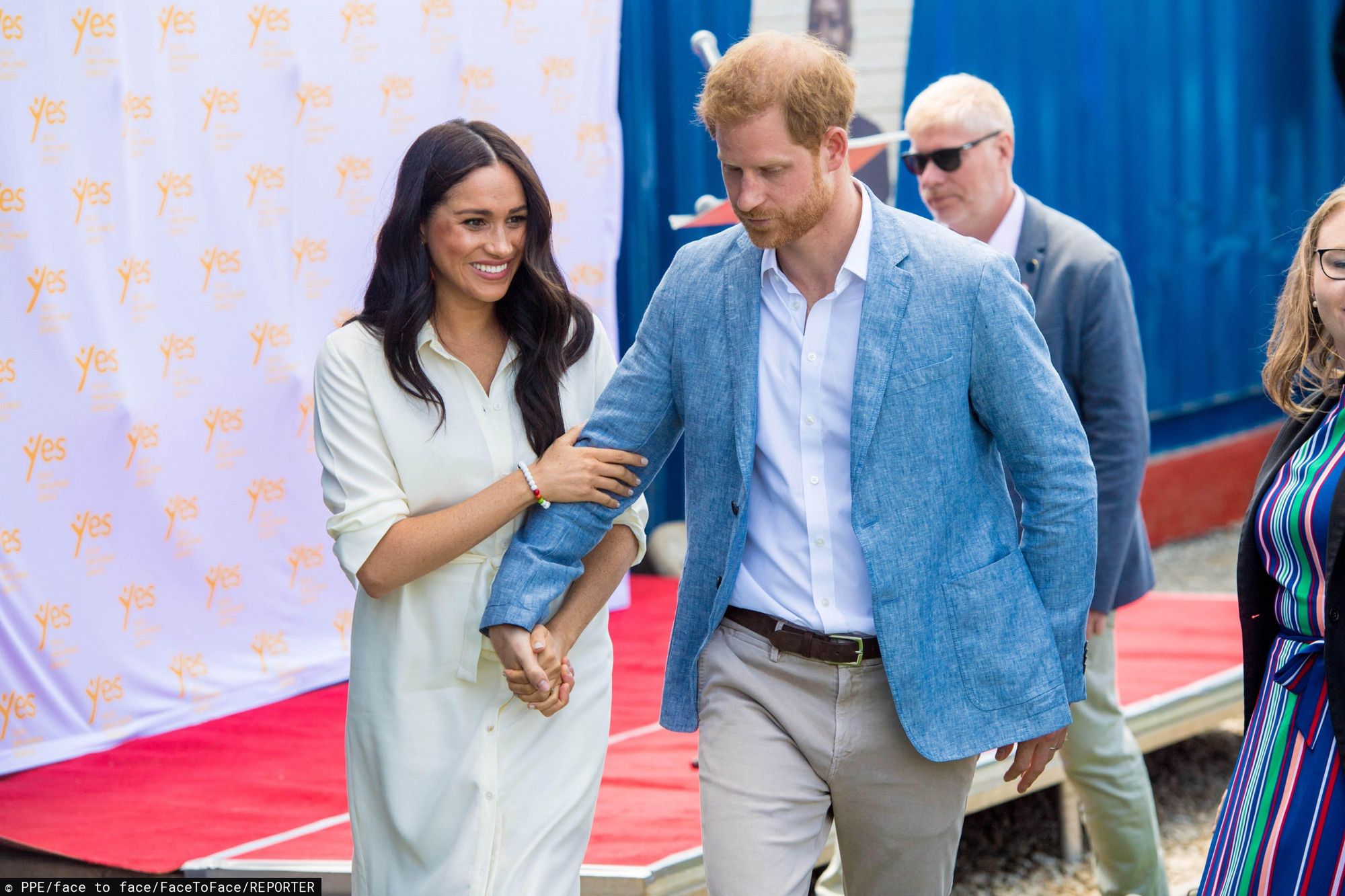 Meghan i Harry podczas oficjalnej wizyty