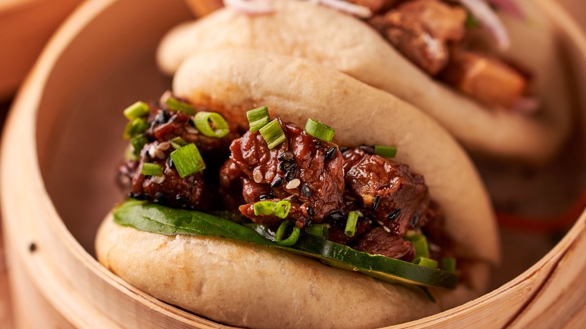 Azjatyckie, puszyste bułeczki