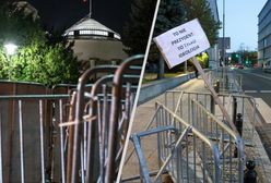 Nocna akcja przed Sejmem. W sieci pojawiły się nagrania