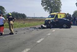 Dramat na drodze 62. Zginął 21-letni kierowca i 16-letnia pasażerka