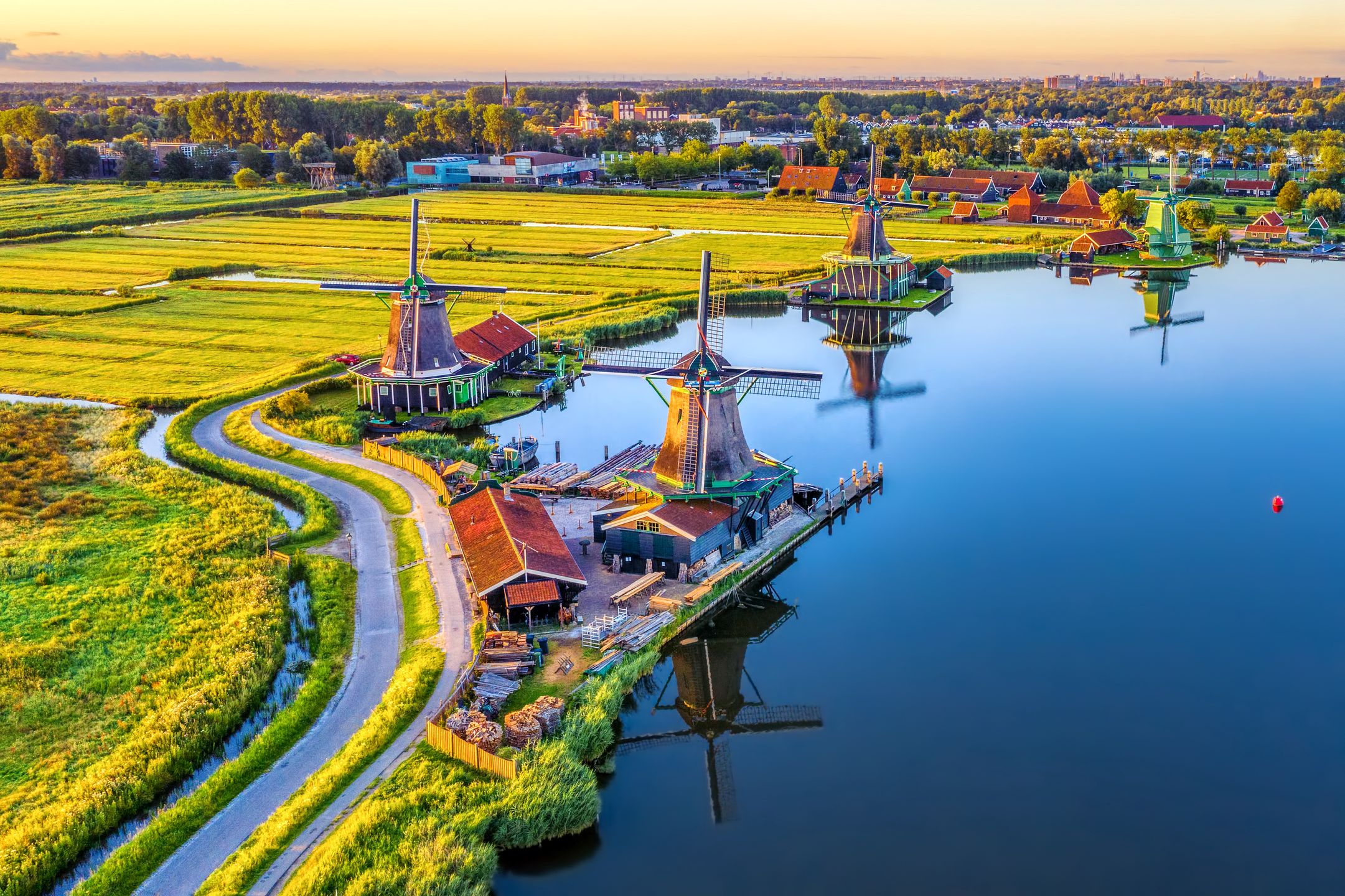 Zaanse Schans potrafi zachwycić