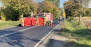 Wypadek pod Gnieznem. Nie żyje rowerzystka