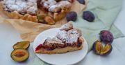 Tarta serowa ze śliwkami