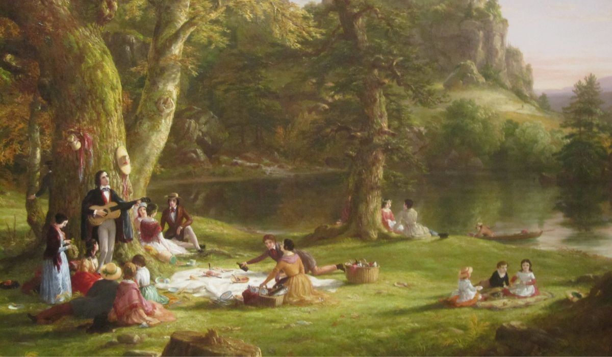 "The Picnic" - autorstwa Thomasa Cole'a