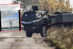HIMARS-y w akcji. Wybuchy w pobliżu mostu w Chersoniu