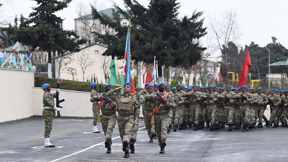 Nowa wojna o krok. Na zdjęciu armia Azerbejdżanu