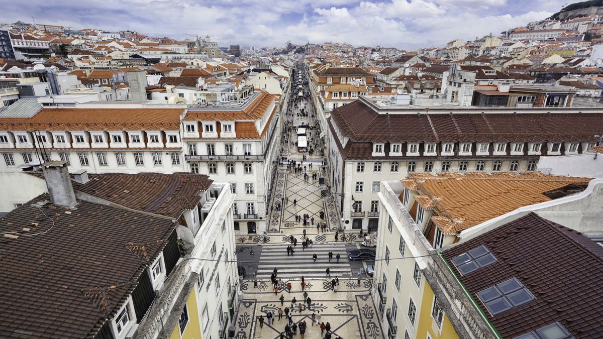 Rua Augusta to jedno z najbardziej charakterystycznych