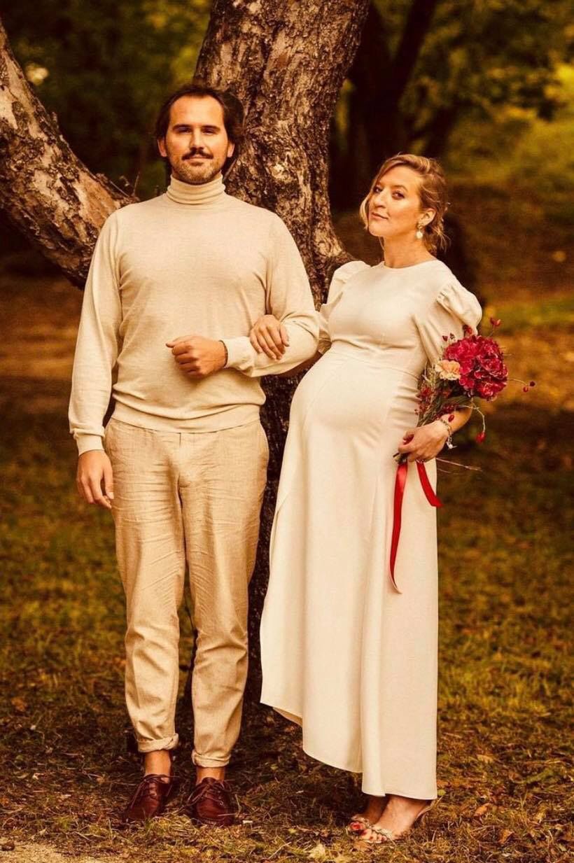 Lara Gessler i Piotr Szeląg