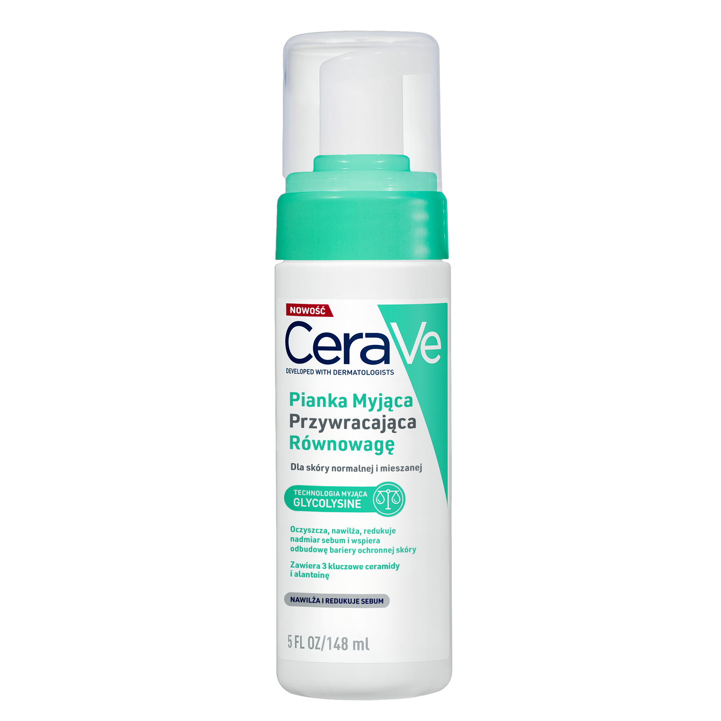 Pianka myjąca CeraVe 