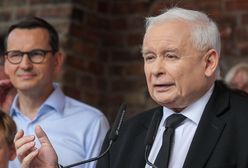 Kaczyński na pikniku. Nie uniknął wpadki