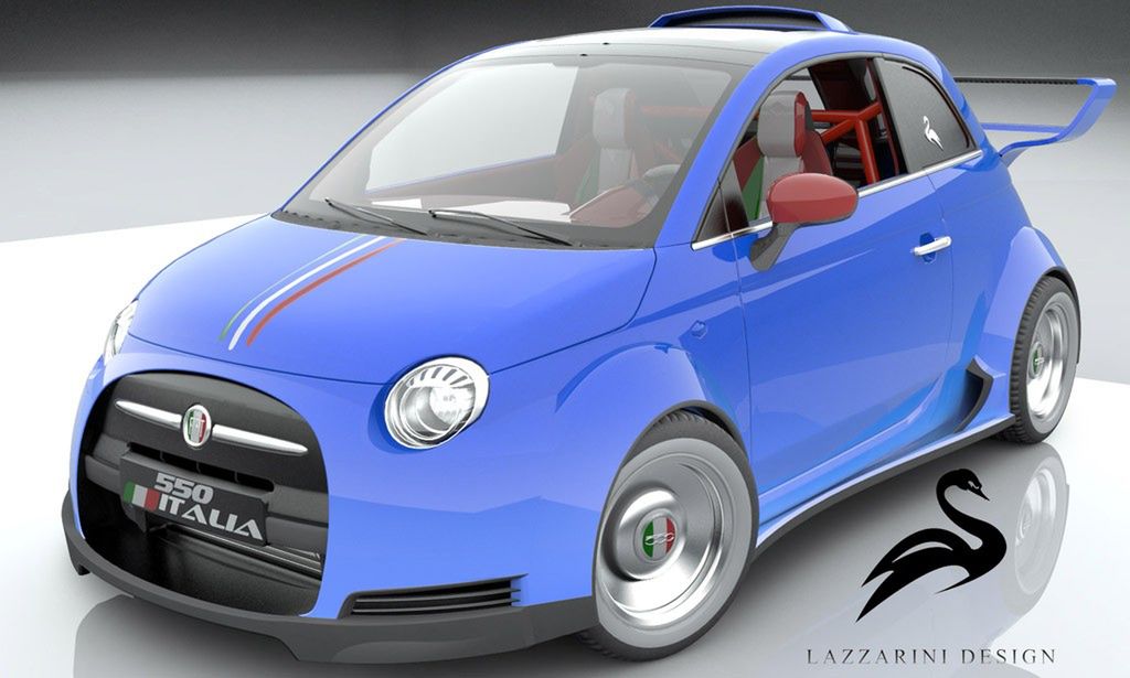 Fiat 550 Italia (fot, lazzarinidesign.net)