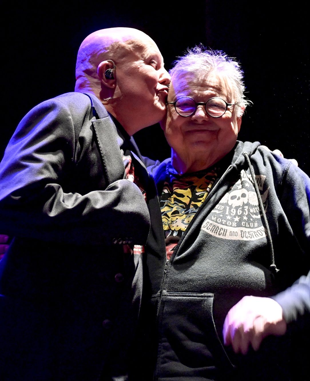 Wojciech Mann na jubileuszu Piotra Bukartyka