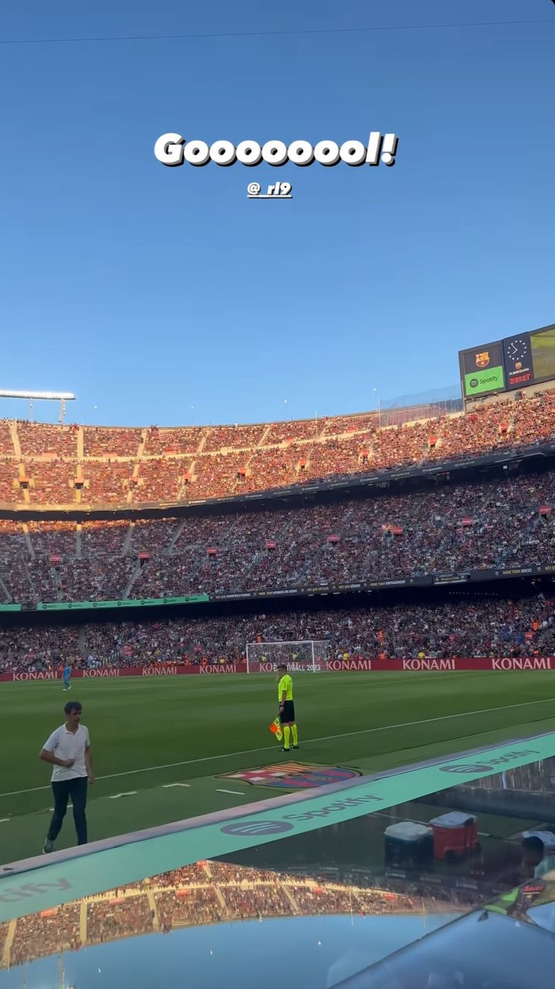 Lewandowski strzelił kolejne gole dla Barcelony.