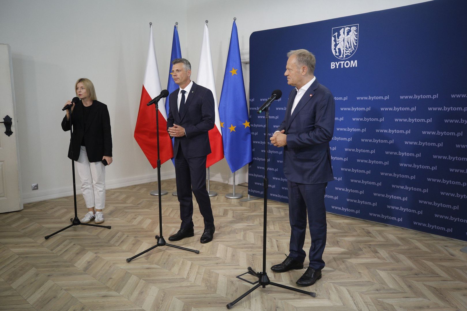 25 maja Bytom odwiedził premier Donald Tusk