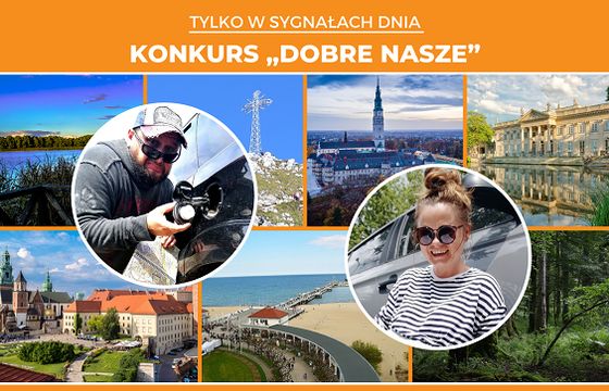 Radiowa Jedynka z wakacyjnym SMS-owym konkursem „Dobre nasze”. Sponsorem PKN Orlen