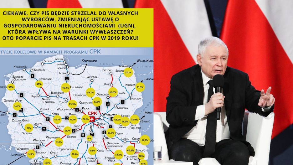 Nowa burza wokół CPK. Czy dla tego projektu PiS odważy się wywłaszczać swoich własnych wyborców?