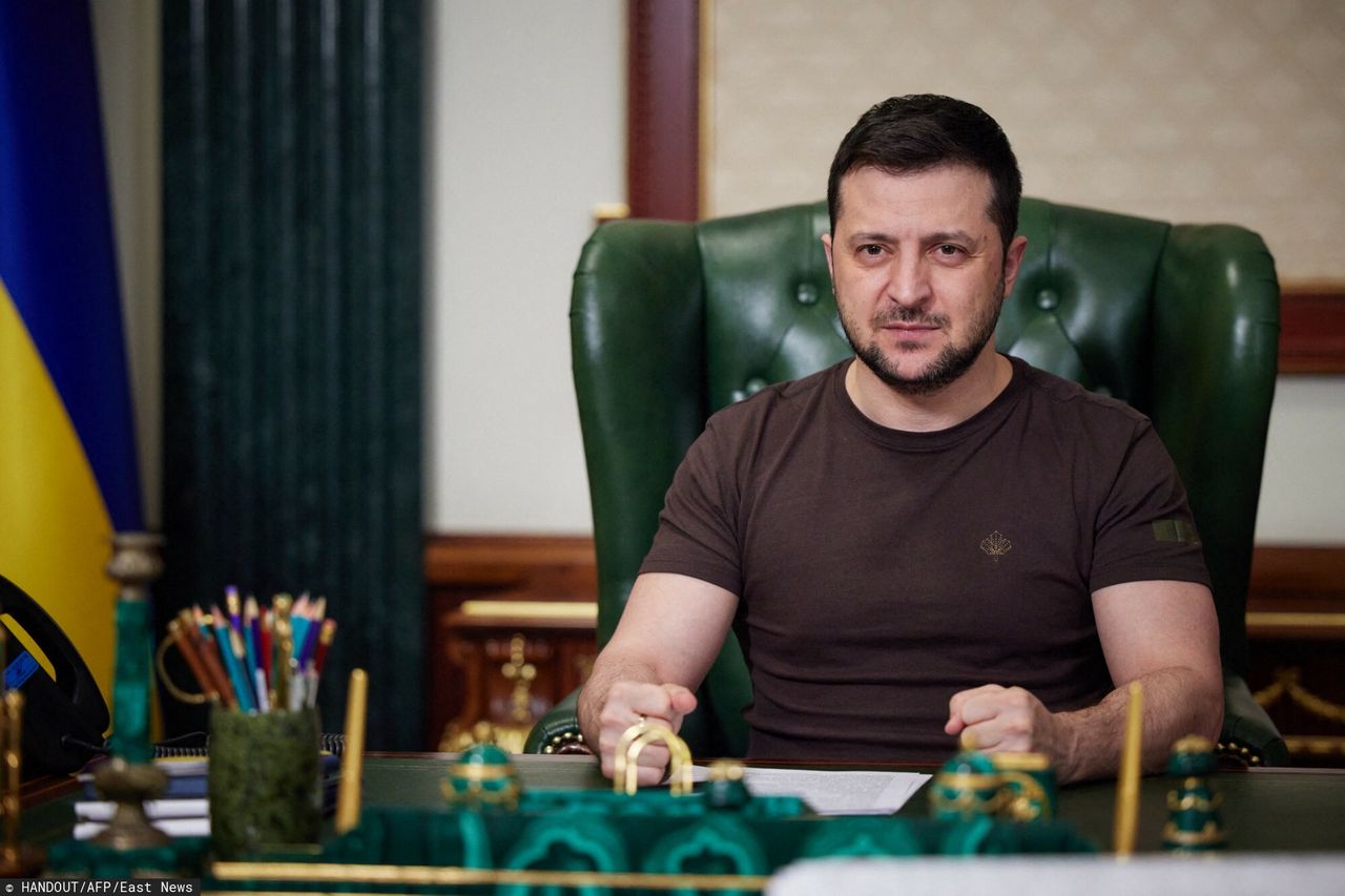 Zełenski w szwedzkim parlamencie. "Rosjanie mogą zająć Gotlandię"