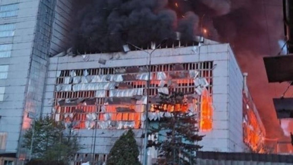 W ostatnich dniach zniszczono elektrociepłownię pod Kijowem.