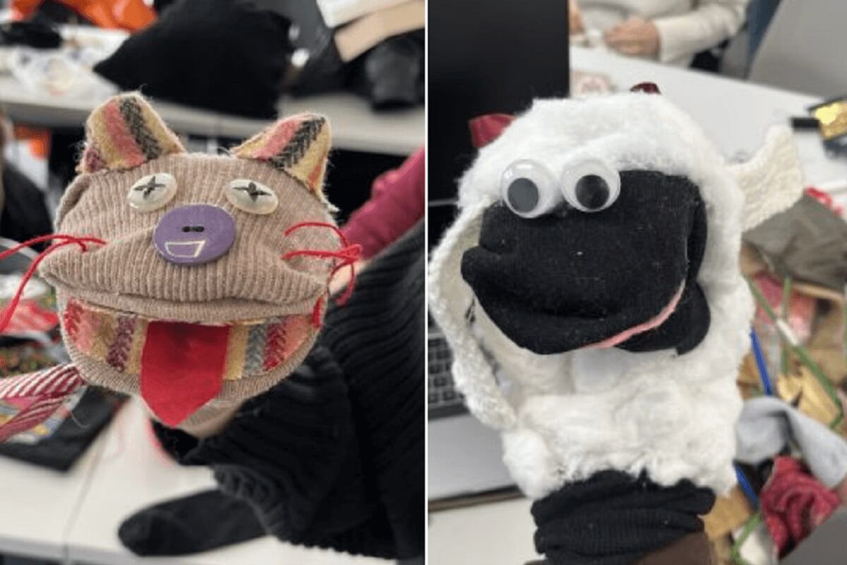 Maskotki przygotowane przez studentów UMCS