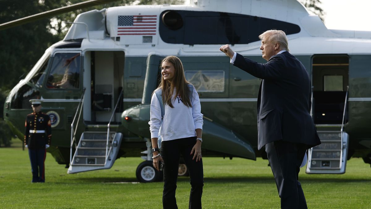 Wnuczka Donalda Trumpa wywołała burzę. Wystarczyło jedno nagranie
