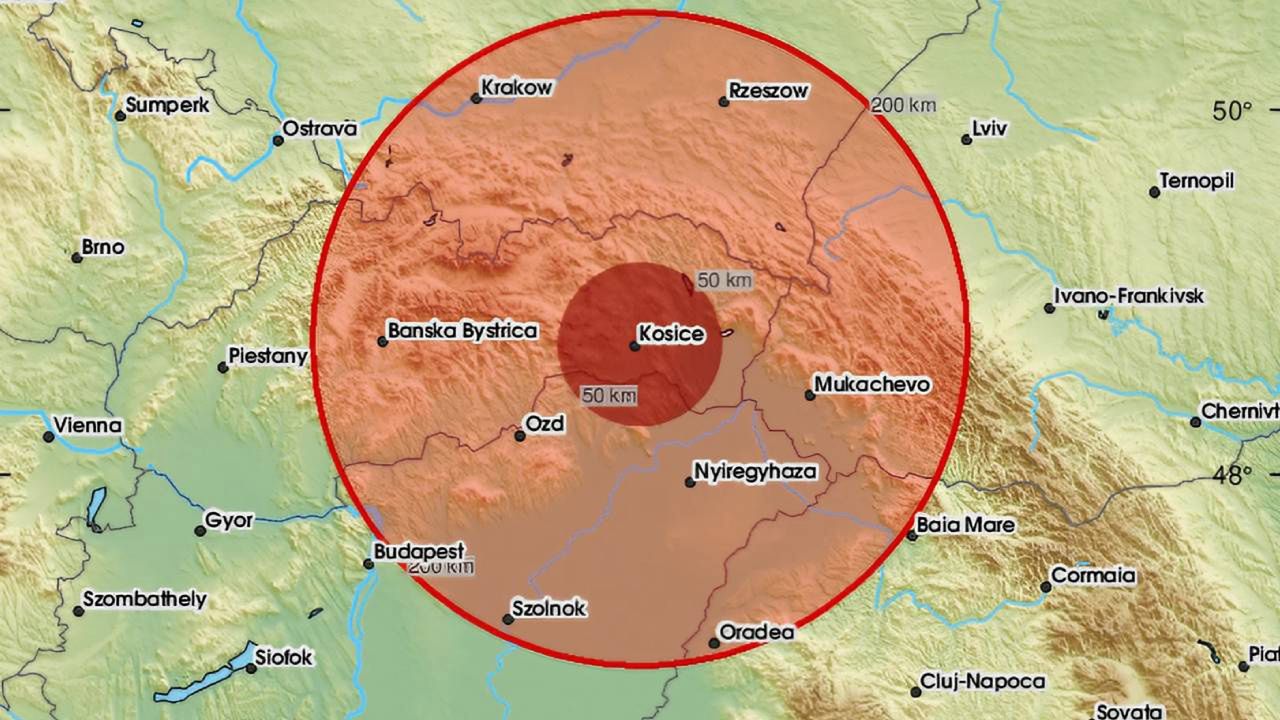 Trzęsienie ziemi na Słowacji
