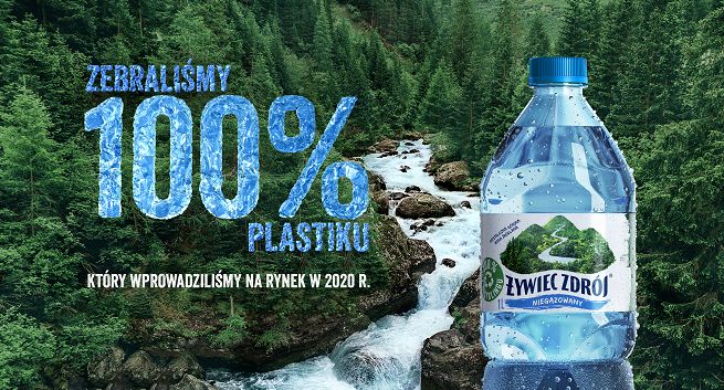 Żywiec Zdrój z kampanią wizerunkową o recyklingu plastiku