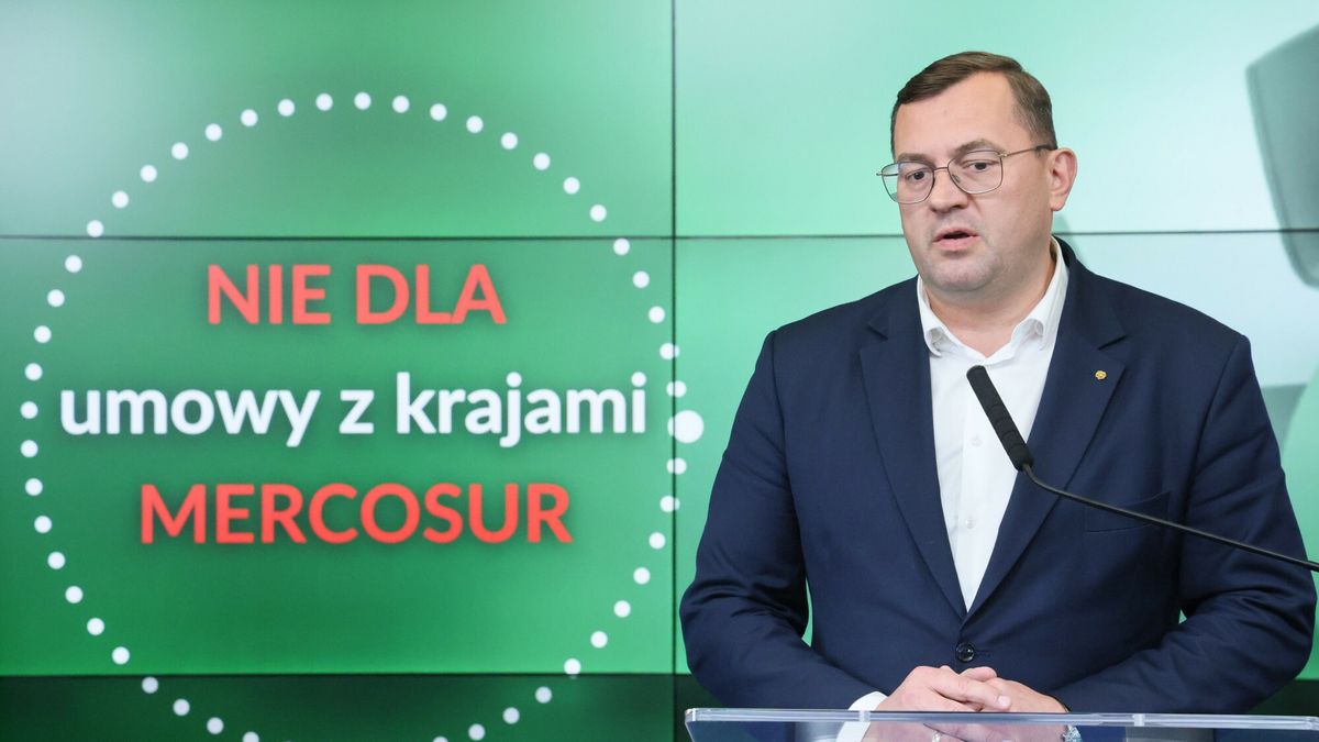 Minister rolnictwa Stefan Krajewski 