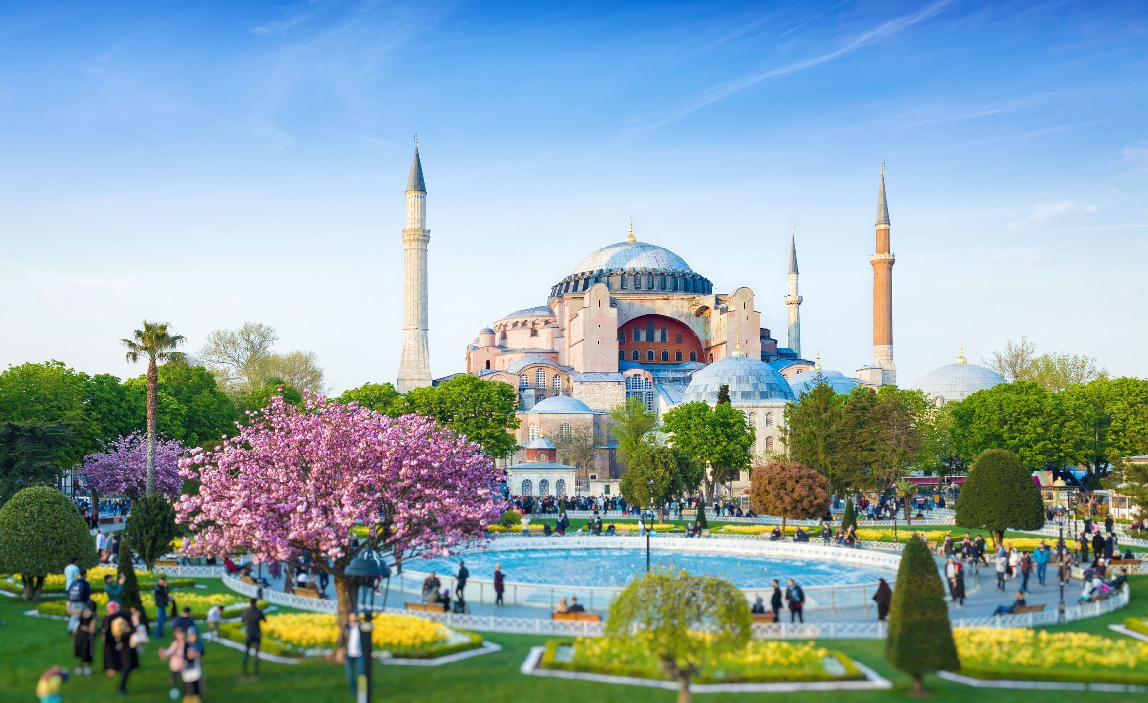 Hagia Sophia przyciąga tłumy turystów
