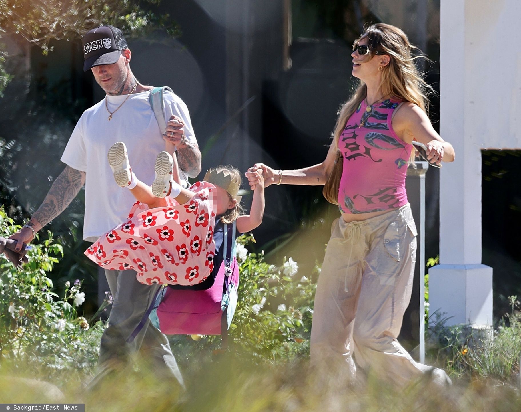 Adam Levine i Behati Prinsloo w Montecito. Po kryzysie ani śladu