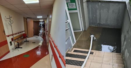 Gwałtowne burze szaleją nad Polską. Zalało SOR, szpital sparaliżowany