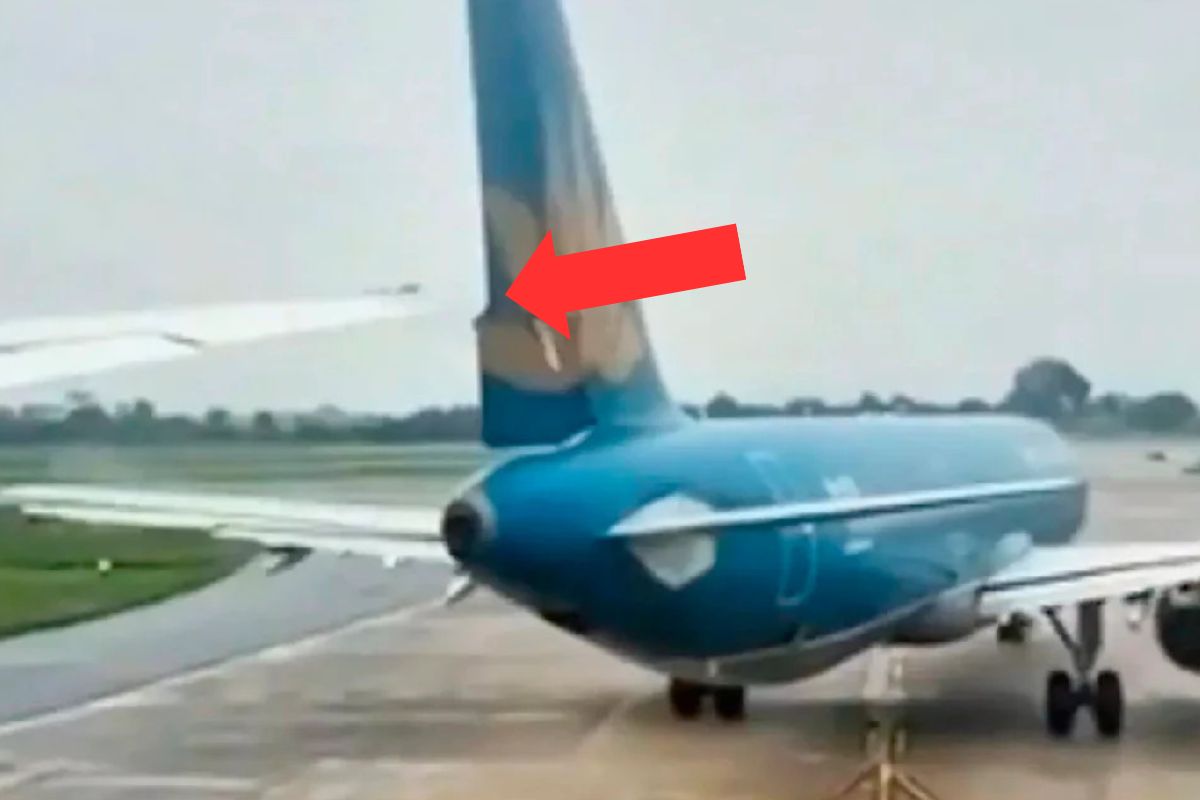 Samoloty zderzyły się na lotnisku. Pasażerowie przeżyli chwile grozy