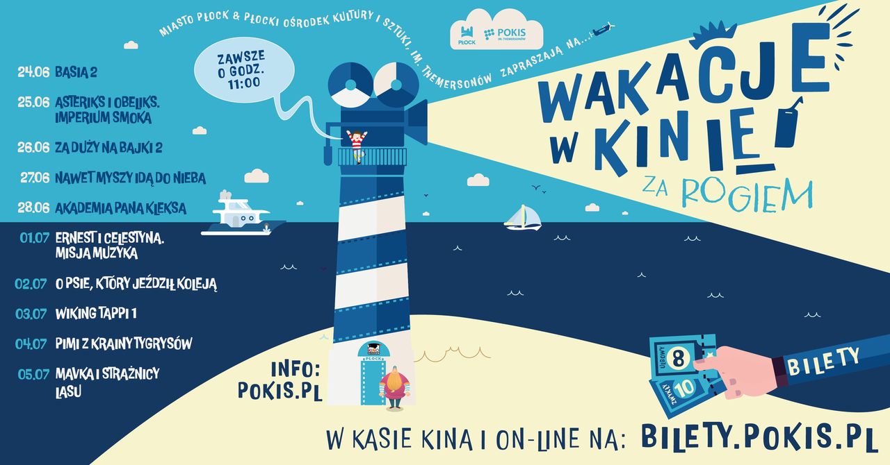 Wakacje w kinie za rogiem repertuar
