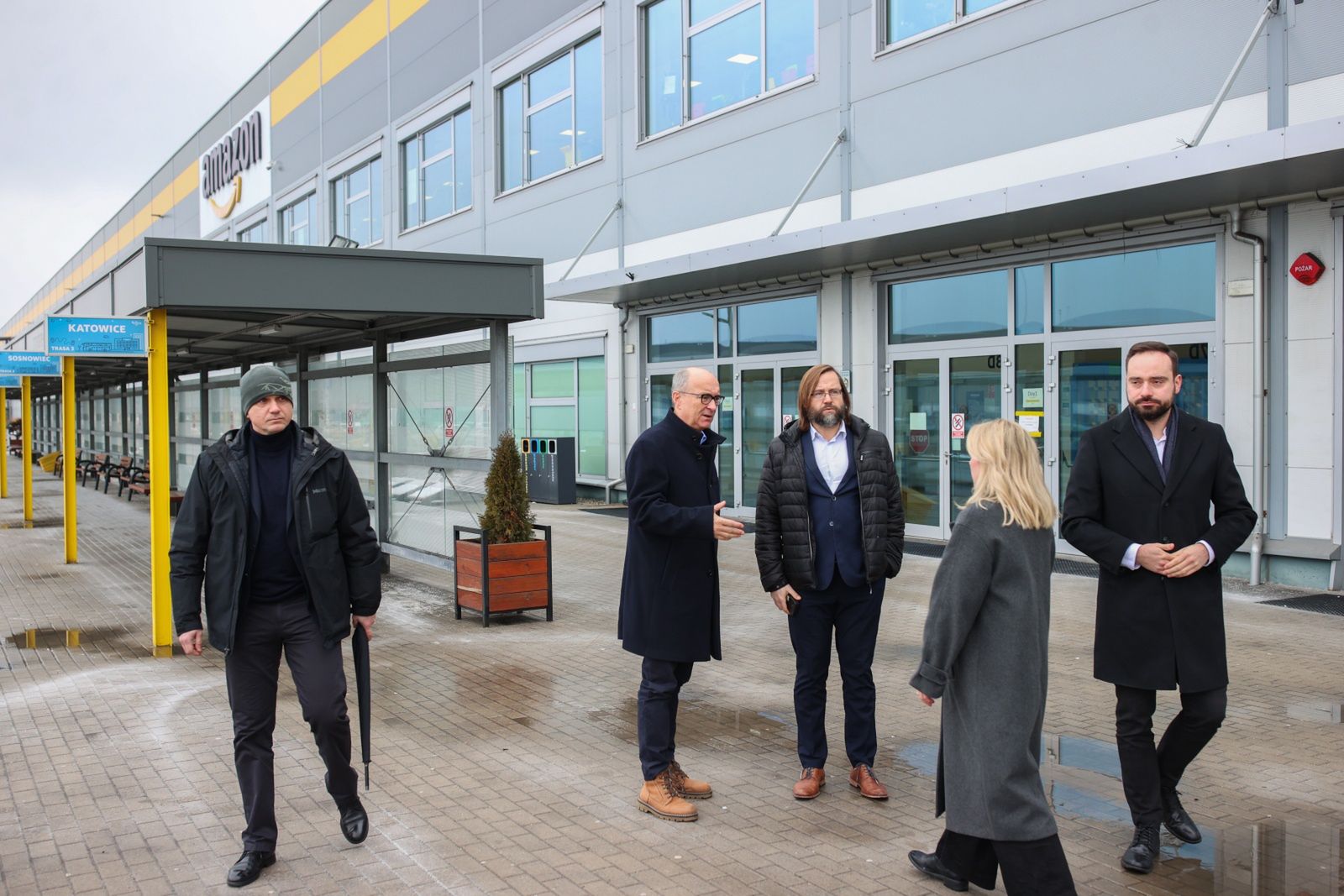 Włodzimierz Czarzasty i Marcin Stanecki podczas konferencji w 