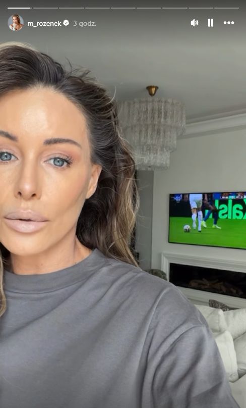 Małgorzata Rozenek przeżywa mundial