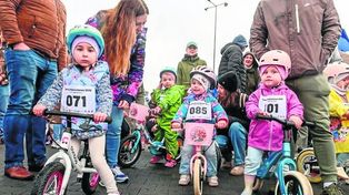 Zawody Rowerkowe przy CH Auchan Gdańsk Szczęśliwa. W sobotę czekamy tu na całe rodziny. Będzie się działo