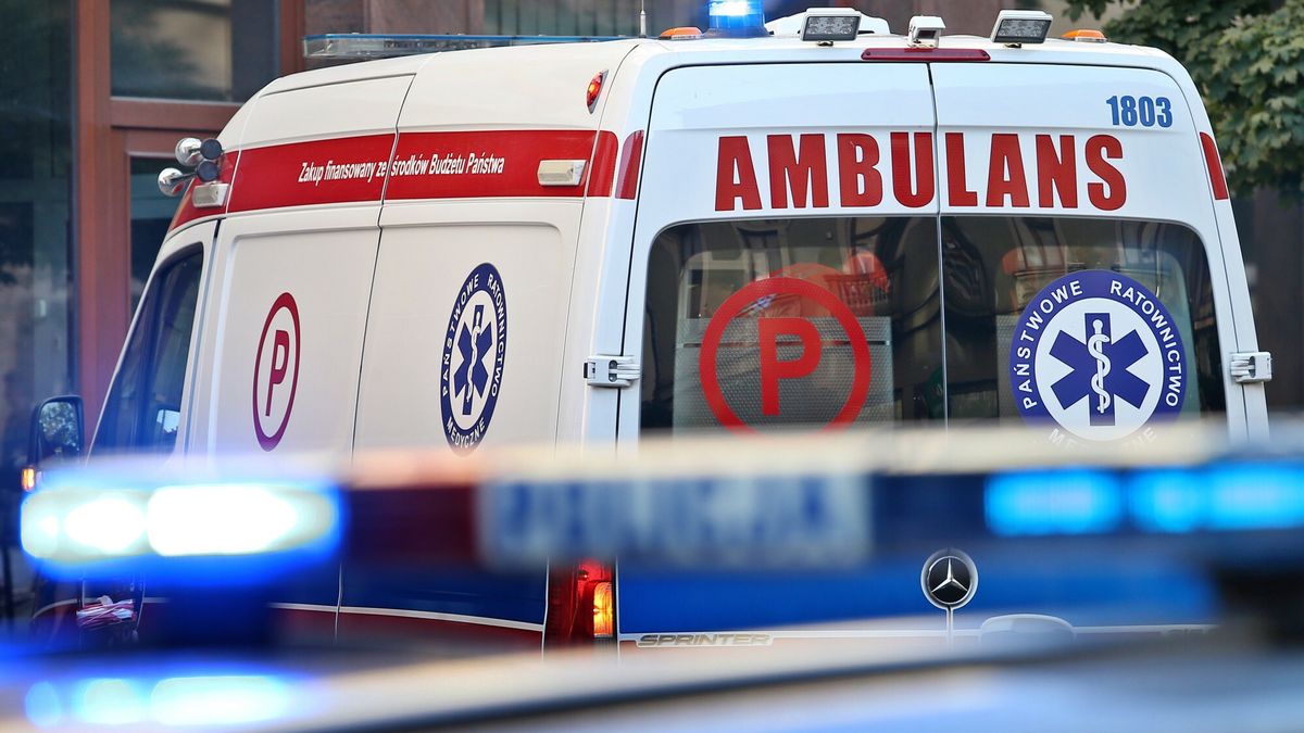 policja, karetka pogotowia, ambulans, radiowóz 