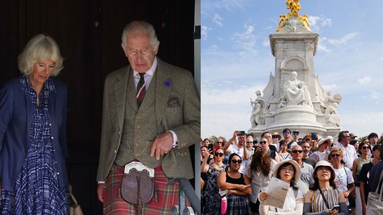 Tak członkowie rodziny królewskiej oddali hołd królowej Elżbiecie II