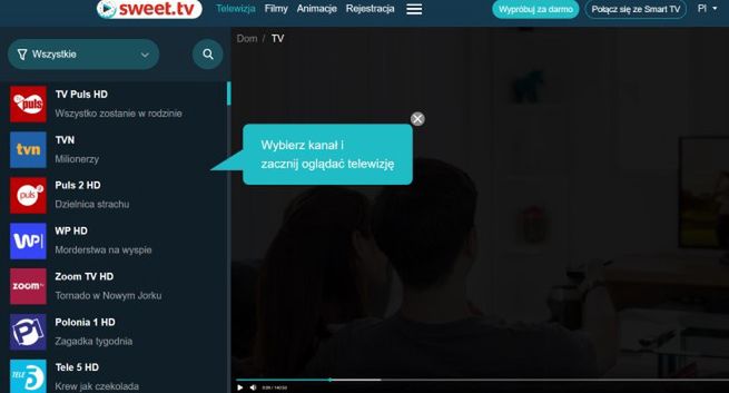 Kanał TVN dołącza do kolejnego serwisu streamingowego
