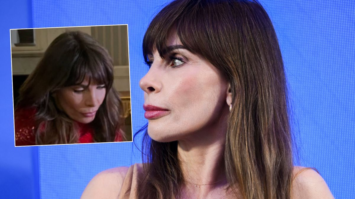 Agnieszka Dygant w czerwonej stylizacji