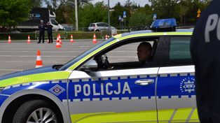 Wypadek na autostradzie A4 w Chorzowie. Zderzyły się dwa samochody