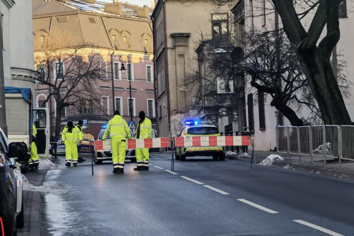Zawalił się kolejny fragment kamienicy przy ul. Bernardyńskiej w Lublinie