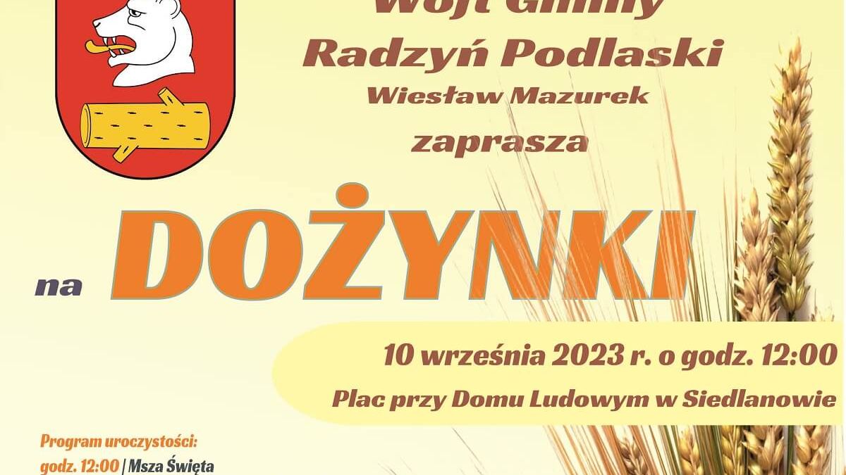 Dożynki w Siedlanowie 2023