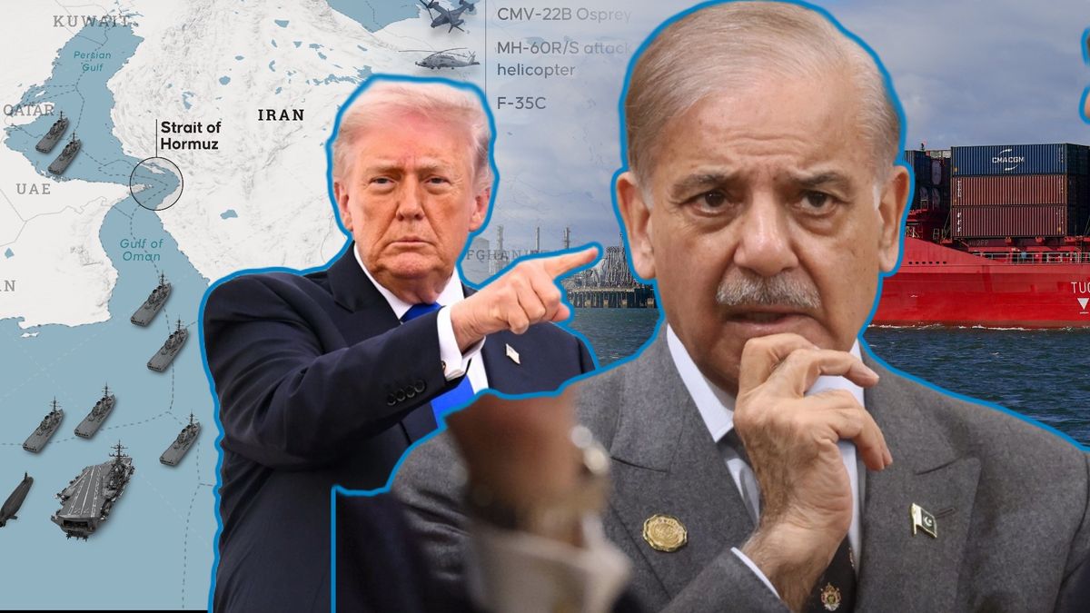 Donald Trump/ premier Pakistanu Shehbaz Sharif