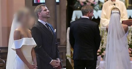 TYLKO NA PUDELKU: Tak przysięgali sobie miłość Filip Chajzer i 20-letnia Bianka. Mamy nagranie z kościoła (WIDEO)